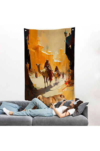 Harita Sepeti Duvar Halısı, Örtüsü