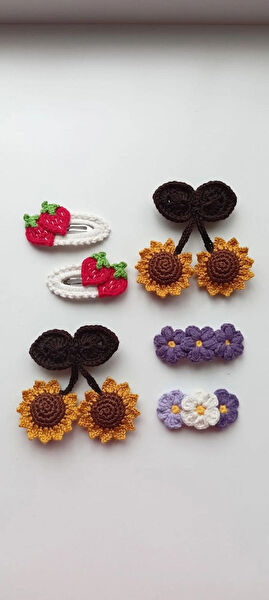 Corcoz Kadın Saç Tokaları ve Yüzükleri