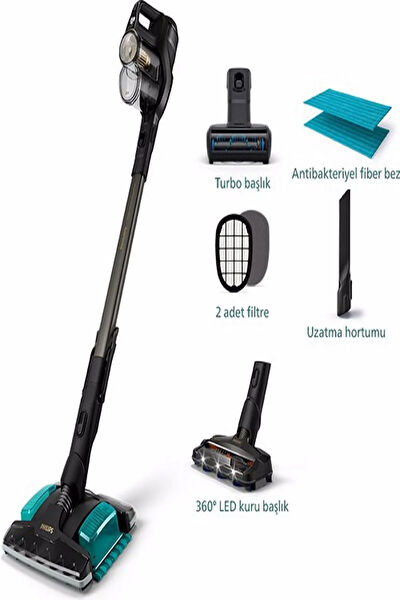 Philips Şarjlı, Dikey Süpürge