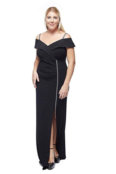 Moda berray Büyük Beden Abiye Elbise