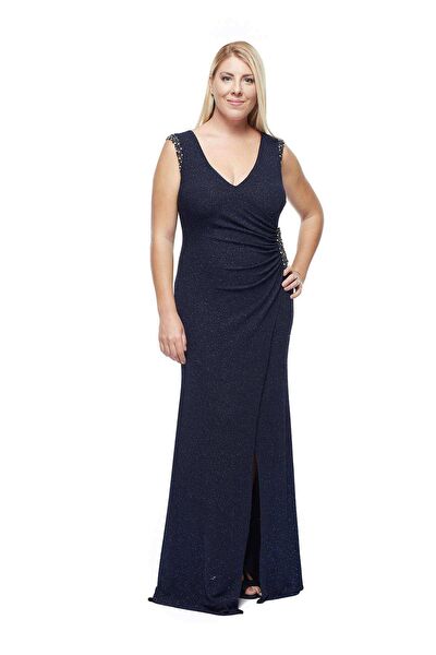 Moda berray Büyük Beden Abiye Elbise