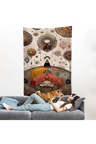 Harita Sepeti Duvar Halısı, Örtüsü