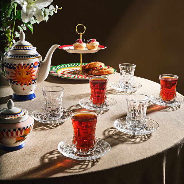 Jumbo Çay Bardağı, Tabağı, Takımı