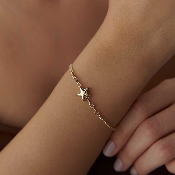 Cherry By Özkonak Altın Bileklik