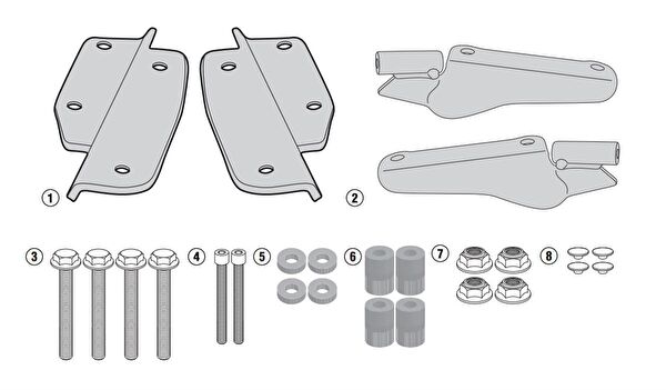 GİVİ Motosiklet Çanta Taşıyıcılar