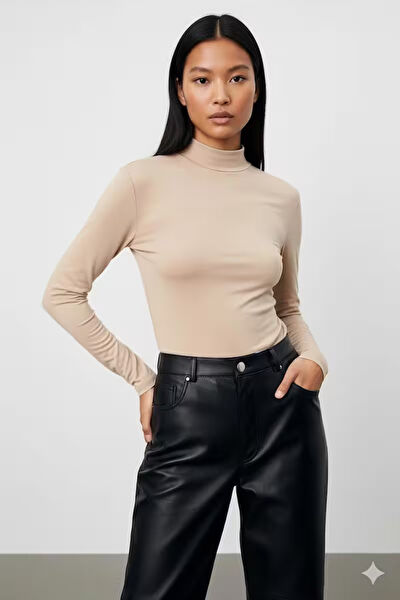 Triya Fashion Kadın Atlet, Body