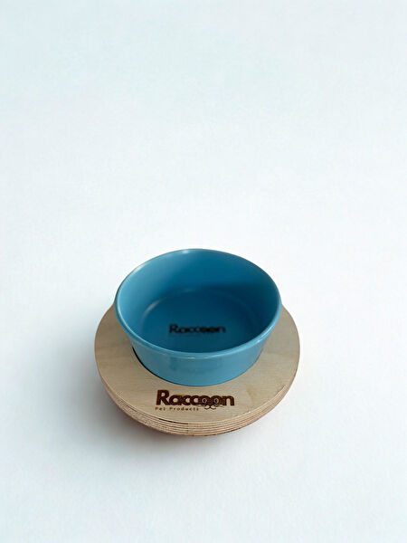 Raccoon Kedi Mama ve Su Kapları