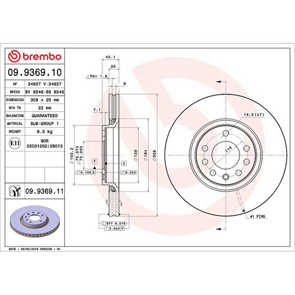 Brembo Fren Diskleri