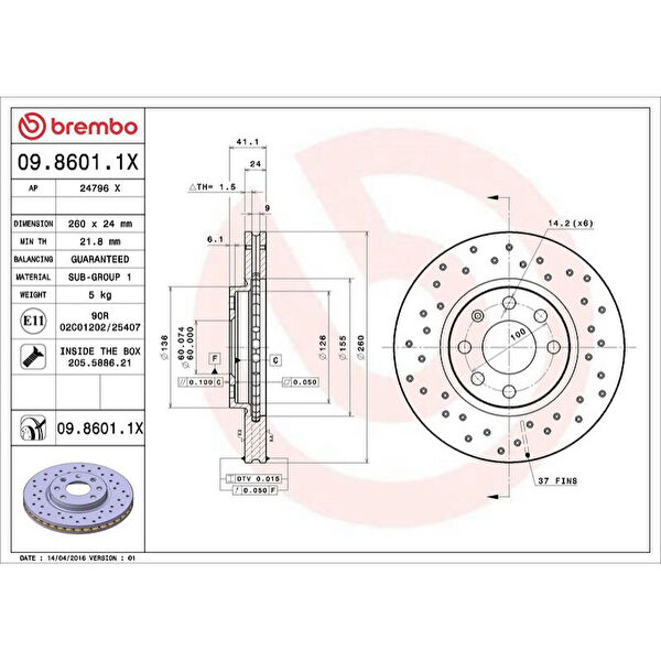 Brembo Fren Diskleri