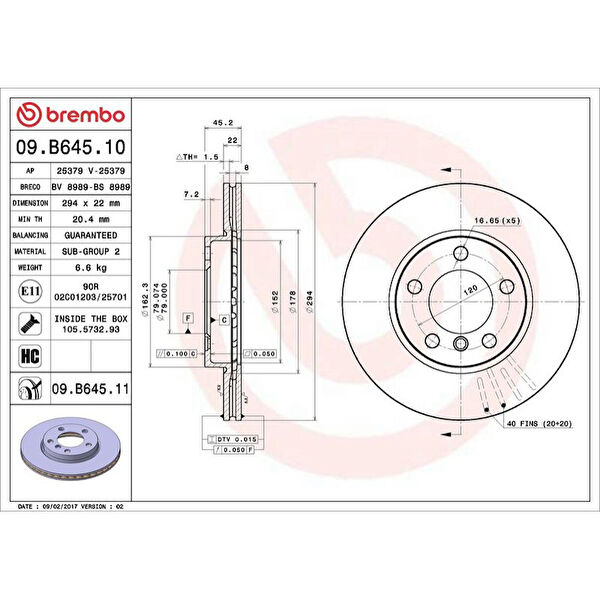 Brembo Fren Diskleri