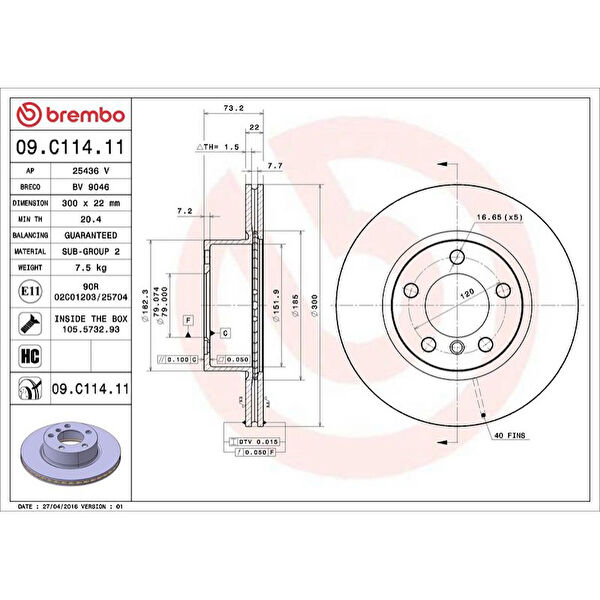 Brembo Fren Diskleri