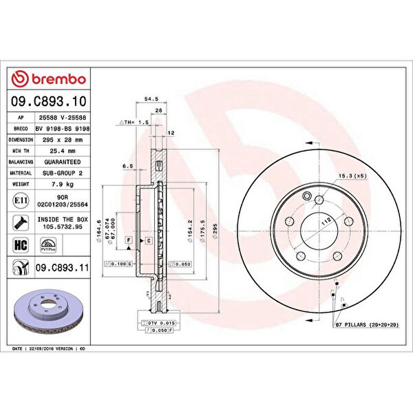 Brembo Fren Diskleri