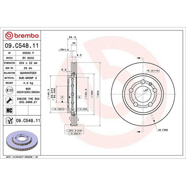 Brembo Fren Diskleri