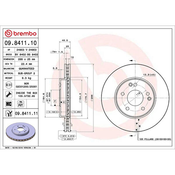 Brembo Fren Diskleri