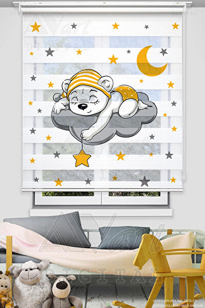 Avart Digital Zebra Perde