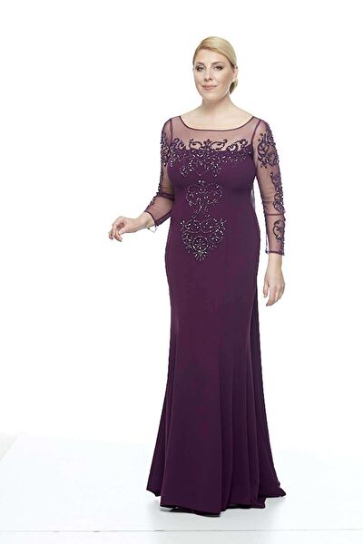 Moda berray Büyük Beden Abiye Elbise