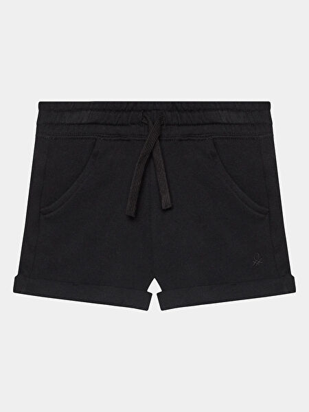 Benetton Kız Çocuk Şort, Bermuda, Kapri