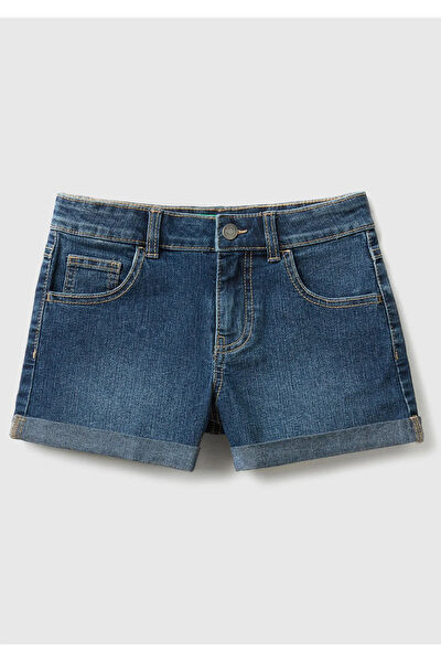 United Colors Of Benetton Kadın Şort, Bermuda, Kapri