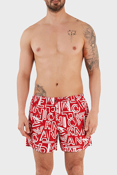 Emporio Armani Erkek Deniz Şortu, Mayo