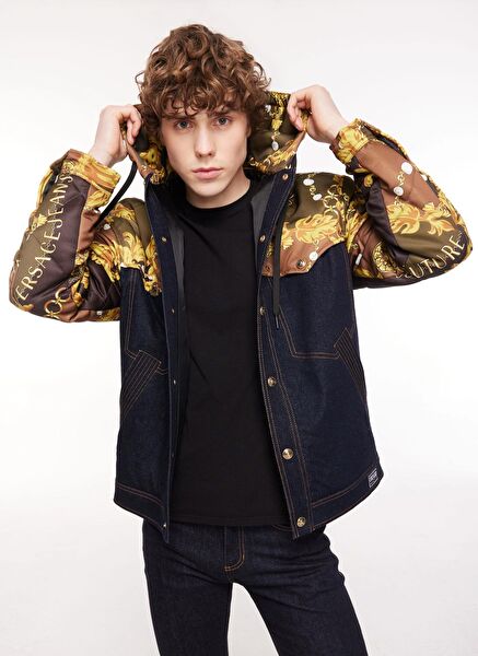 Versace Jeans Couture Erkek Mont, Kaban