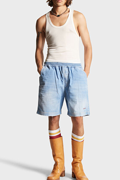 Dsquared2 Erkek Şort, Bermuda, Kapri