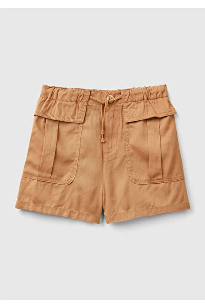 United Colors Of Benetton Kadın Şort, Bermuda, Kapri