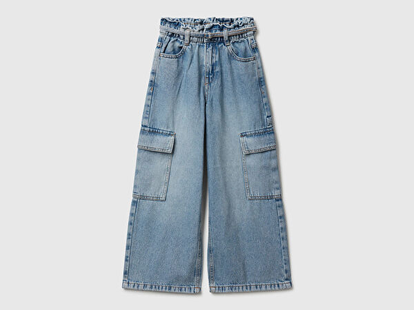Benetton Kız Çocuk Jeans