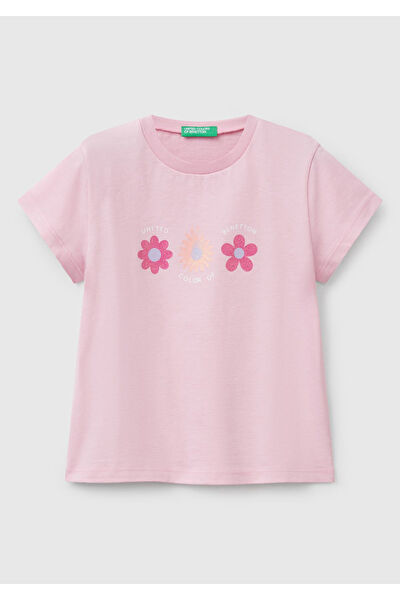 United Colors Of Benetton Kız Çocuk Tişört