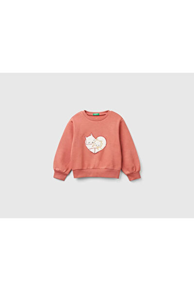 United Colors Of Benetton Kız Çocuk Sweatshirt