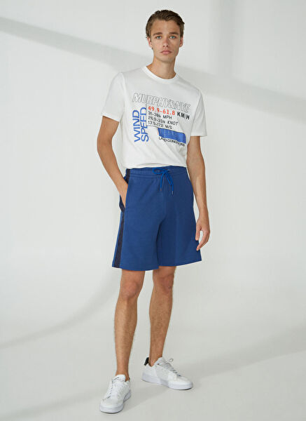 Bikkembergs Erkek Şort, Bermuda, Kapri