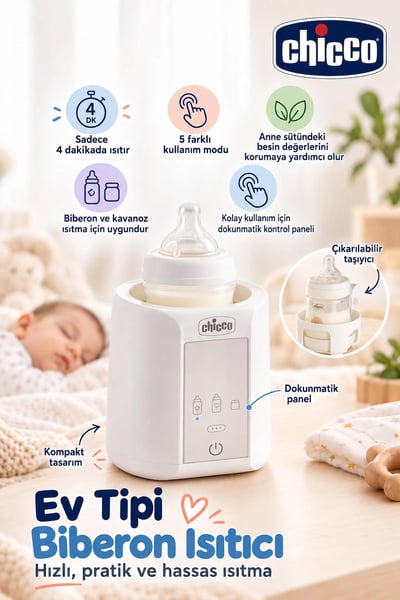 Chicco Biberon Isıtıcı ve Sterilizatör