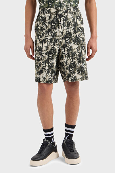 Armani Exchange Erkek Şort, Bermuda, Kapri