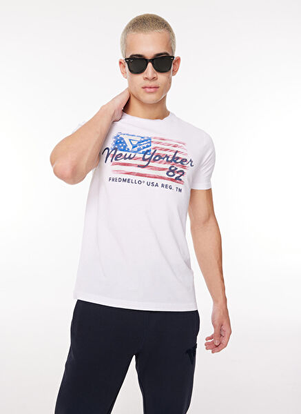 Fred Mello Erkek Tişört