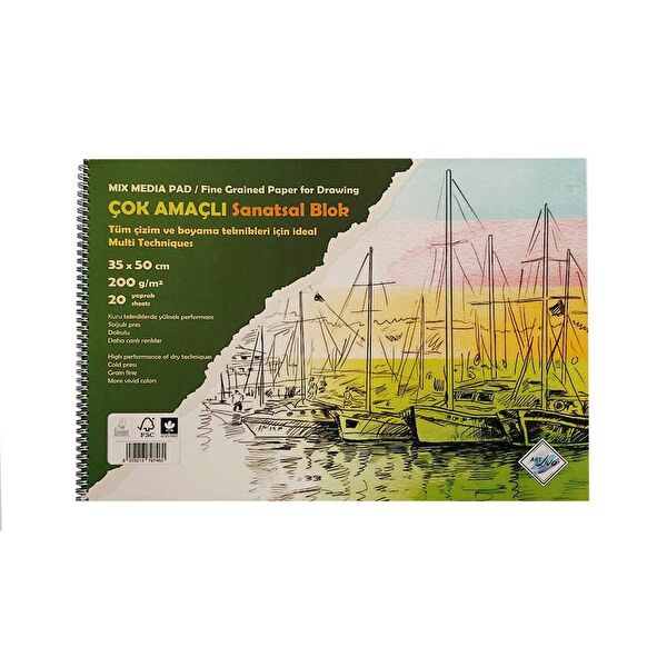 Liva Resim Defteri, Kağıtları