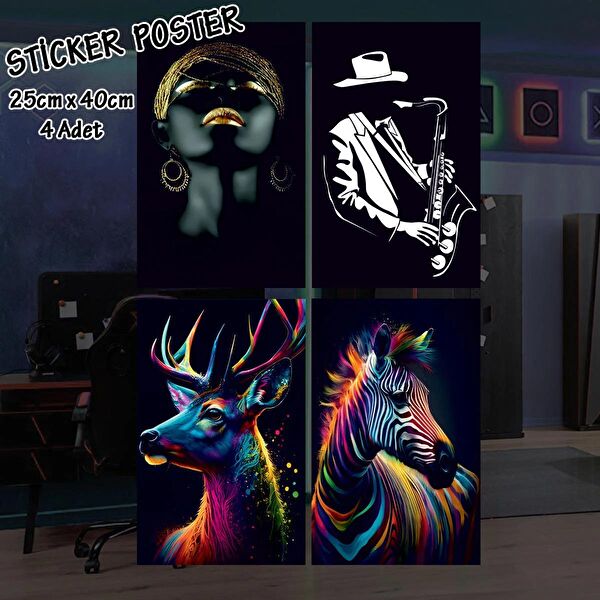 Art Dekoratif Sticker