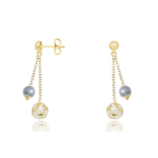 Diamond Line-Gülaylar Altın Küpe