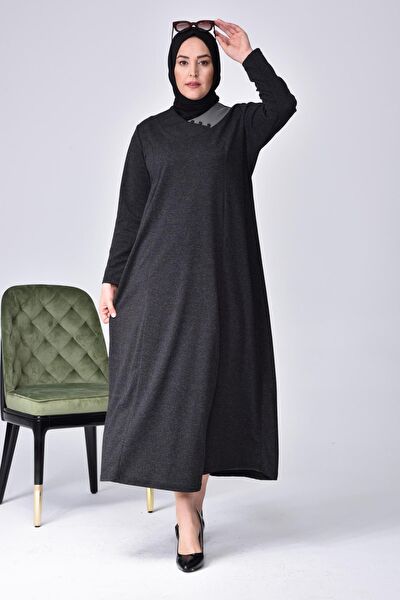 FERACE Büyük Beden Günlük Elbise