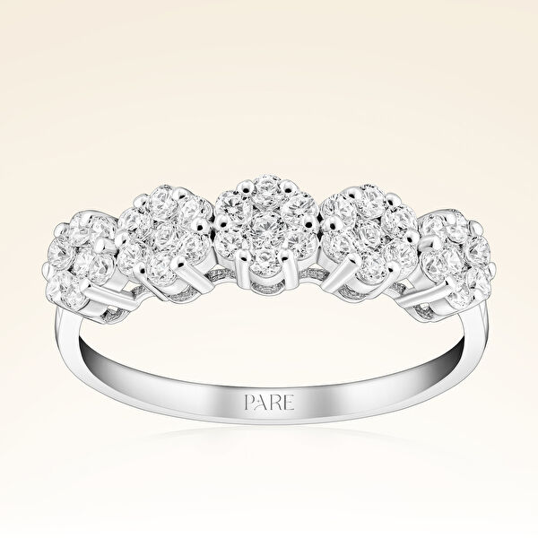 Pare Pırlanta Kadın Yüzük