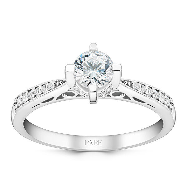 Pare Pırlanta Kadın Yüzük