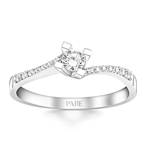 Pare Pırlanta Kadın Yüzük