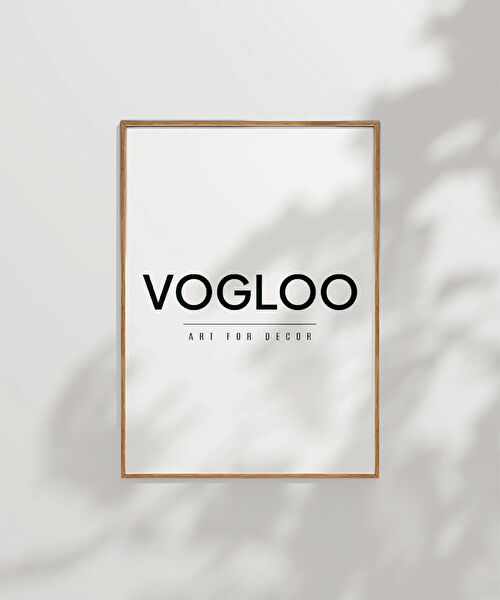 Vogloo Çerçeveli Tablo