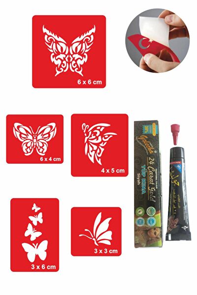 Endeks Ticaret Geçici Dövme, Şablonları