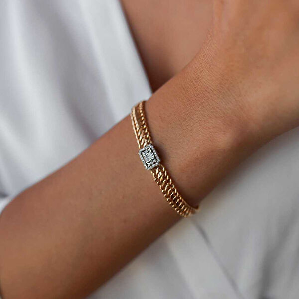 Cherry By Özkonak Altın Bileklik