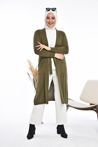 FERACE Büyük Beden Hırka