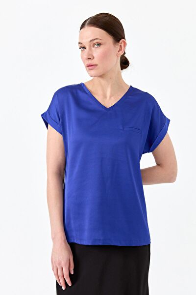 Desen Triko Kadın Tişört