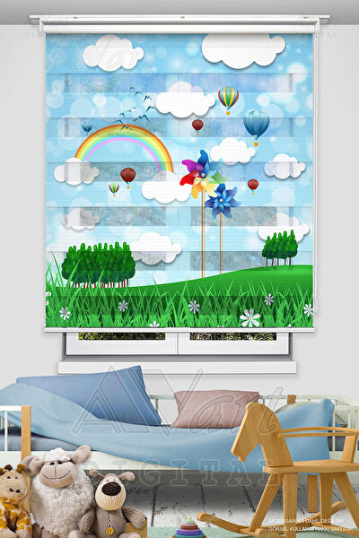 Avart Digital Zebra Perde