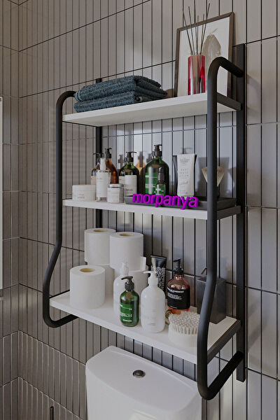 Morpanya Banyo Dolabı