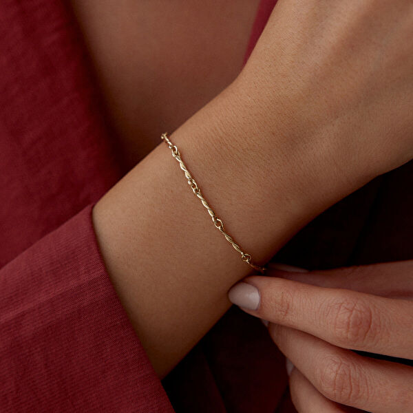 Cherry By Özkonak Altın Bileklik