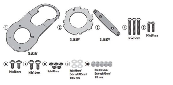 Kappa Motosiklet Çanta Taşıyıcılar