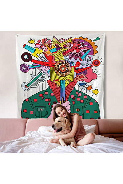 Harita Sepeti Duvar Halısı, Örtüsü